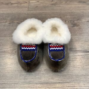 SELSKINNSTØFLER TIL BARN STR.19-30 - Bilde 2