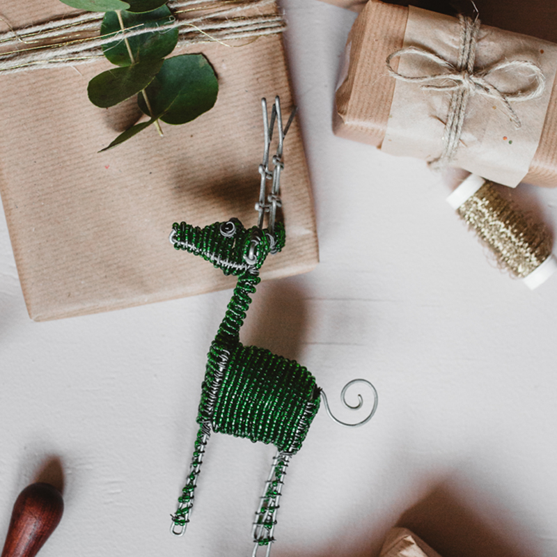 Reinsdyr stort grønt - Bilde 2