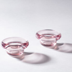 SIRKEL telysholder rosa - Bilde 3