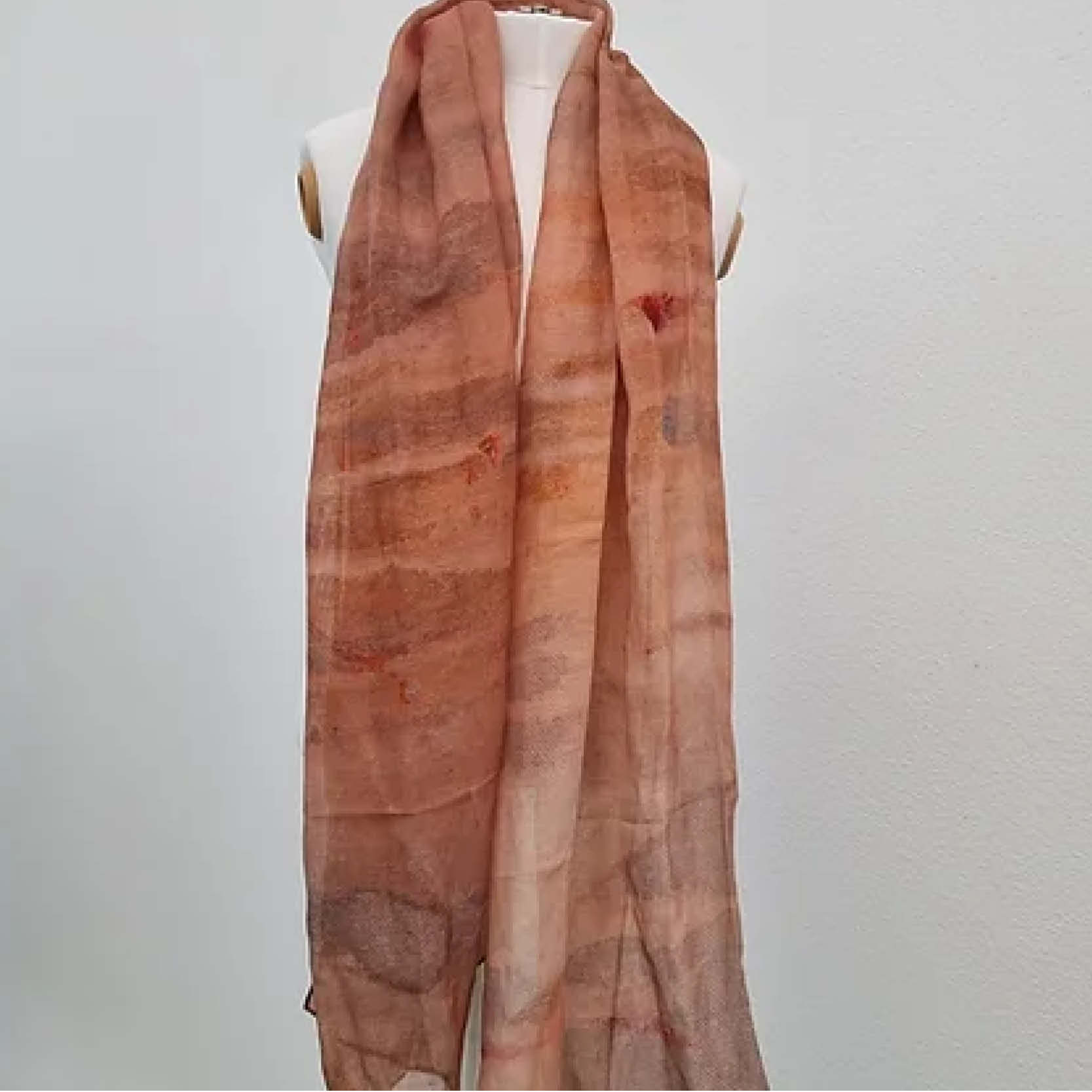 Skjerft Rusty i lin/modal/silke - Bilde 5