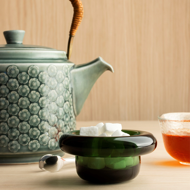 SIRKEL telysholder grønn - Bilde 4