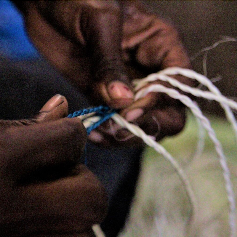 Sisal kurv sort S - Bilde 4