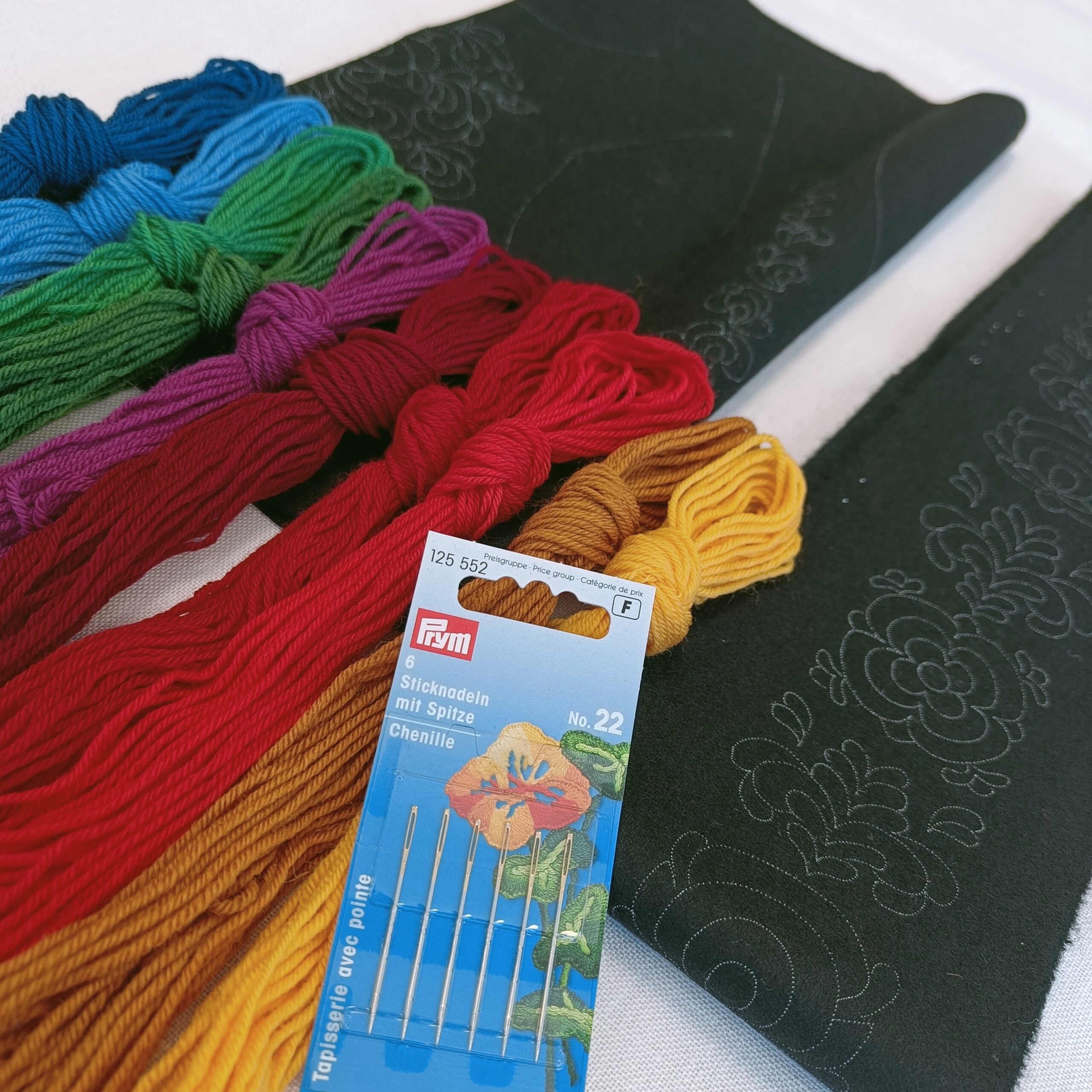 Broderingspakke til Kyrkjestakk fra Hallingdal - Bilde 6