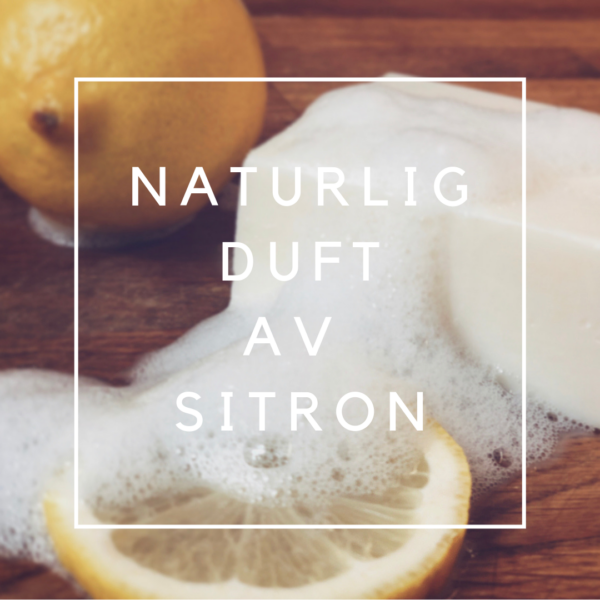 Sitronsåpe 60g med pose