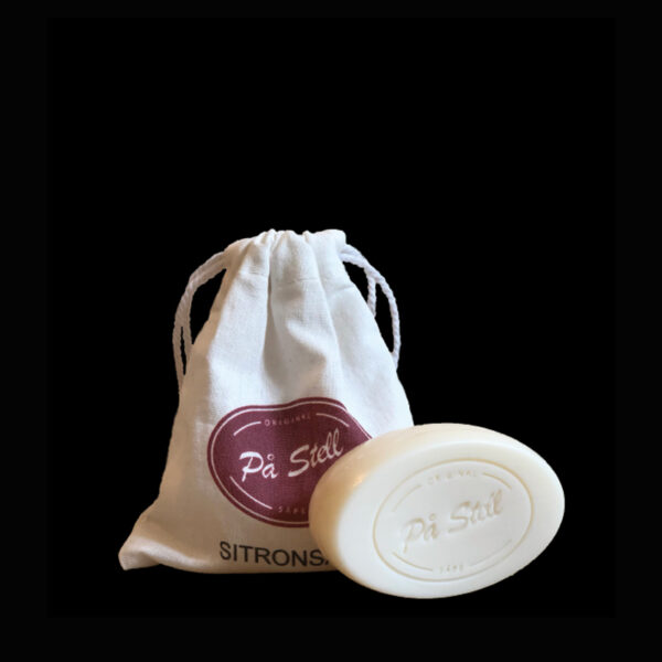 Sitronsåpe 60g med pose