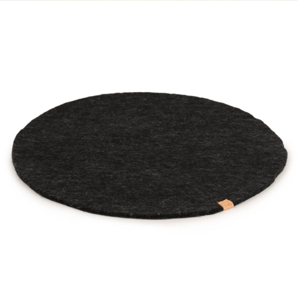 Sitteunderlag sort