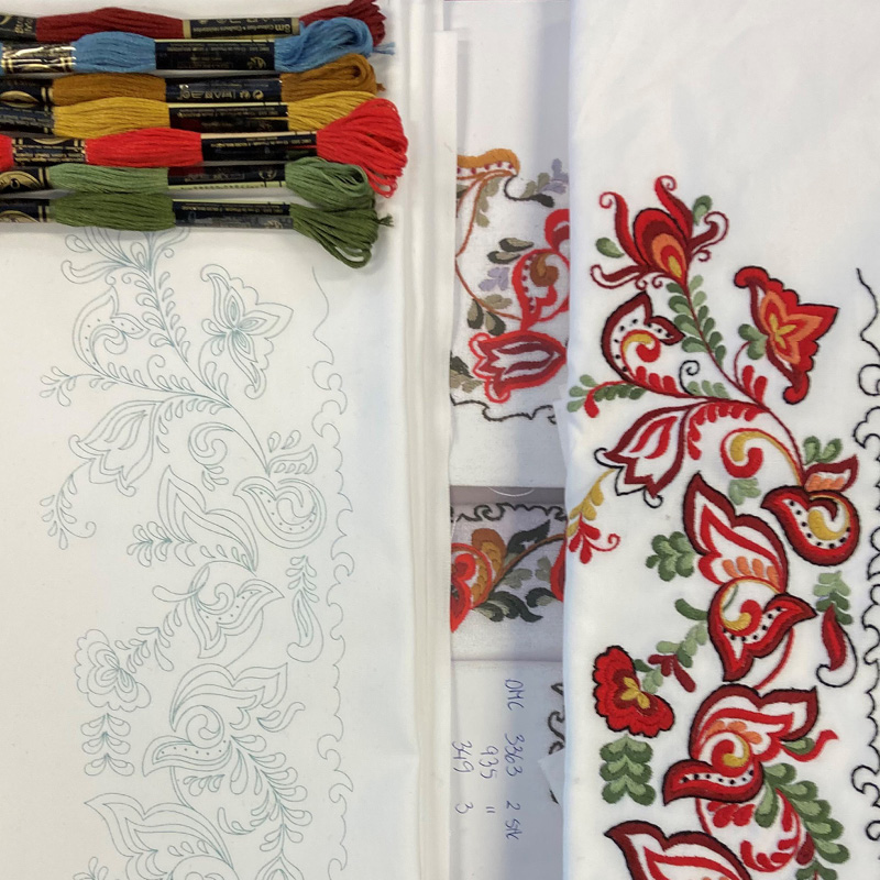 Materialpakke Øst-Telemark skjorte - Bilde 2