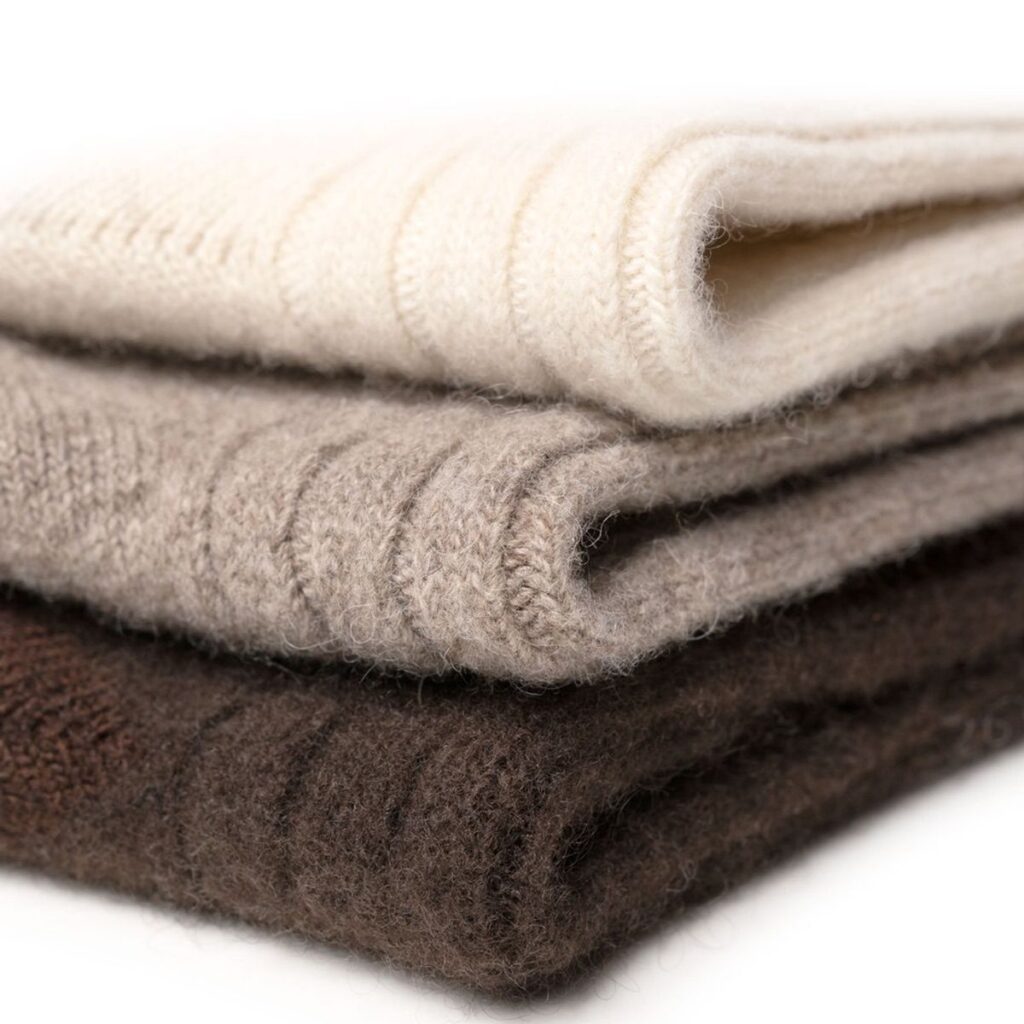 Oims Merino Wool Sock - Natural Brown
