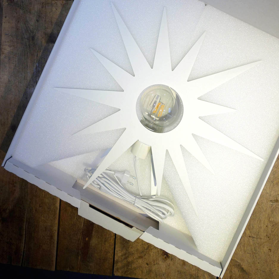 Stella julestjerne i metall - Bilde 6