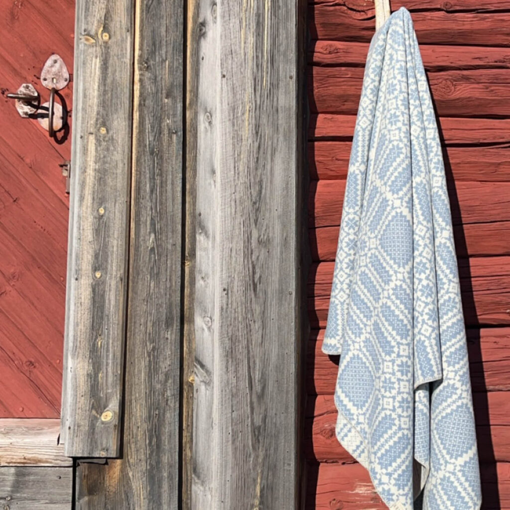 Stjerne pledd 100x140 cm
