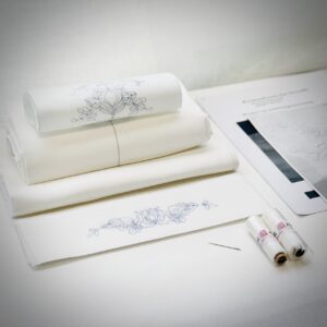 Materialpakke Stranda Dame Bunadsskjorte