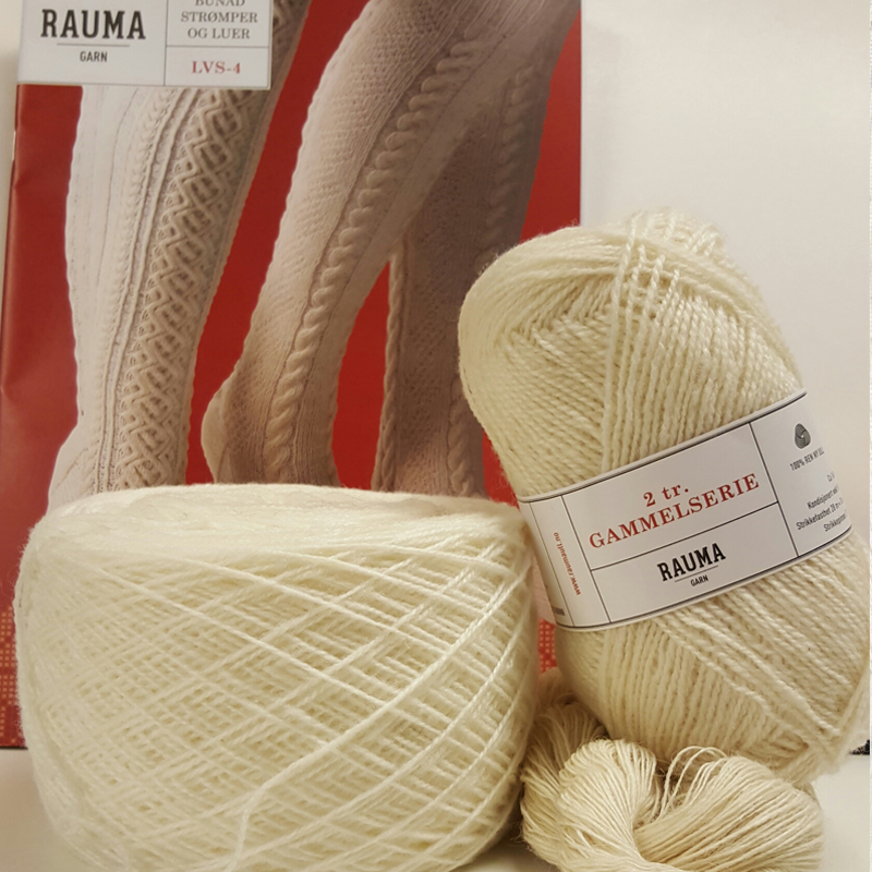 Strikkepakke Bunadstrømper - Bilde 1
