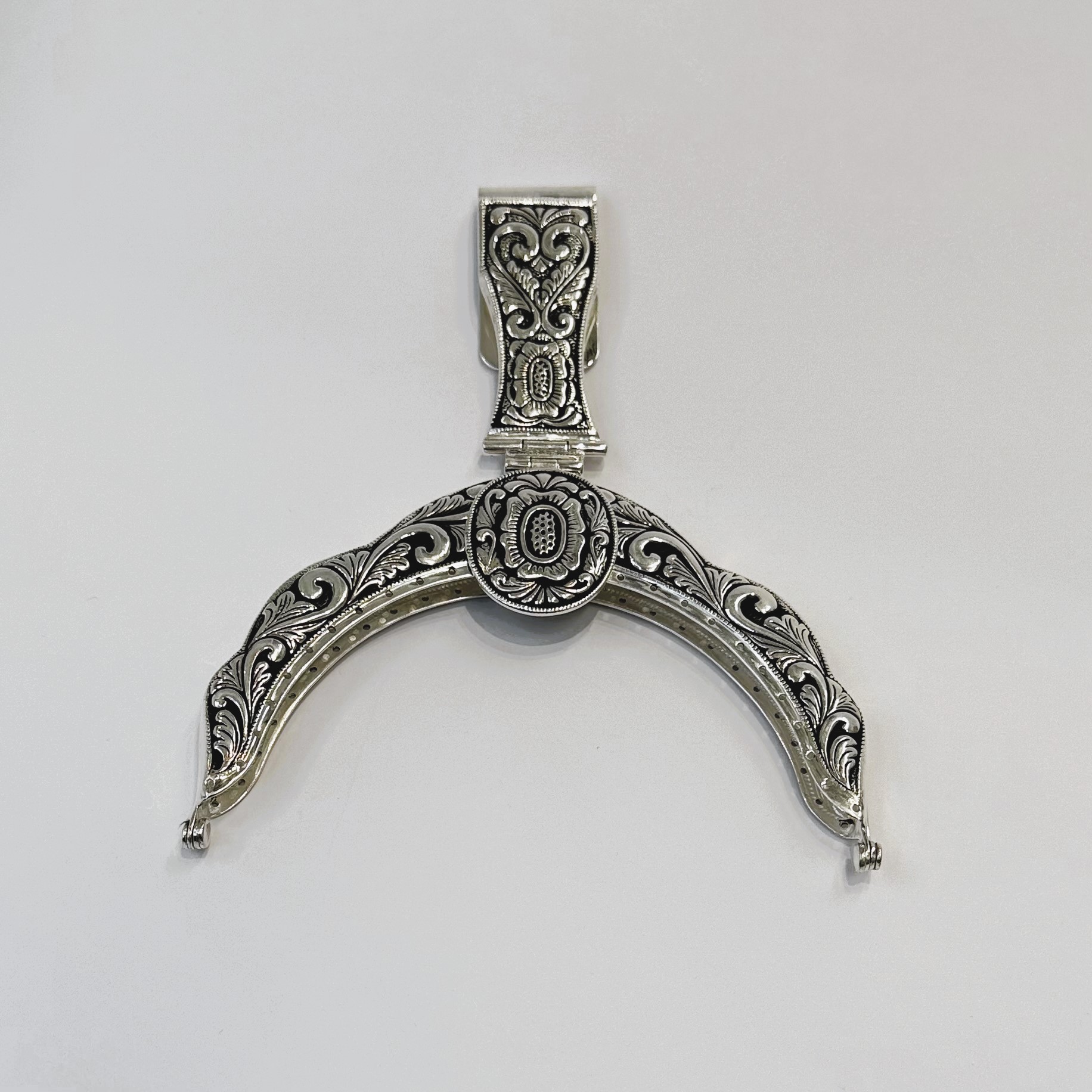 Oksidert veskelås til Tromsø Festdrakt veske - Bilde 1