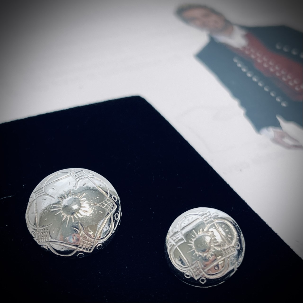 Tinnknapper til Sunnmøre Herrebunad - Bilde 2