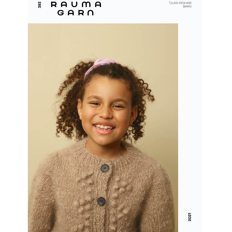 Hefte 393 Tjukk Mohair barn - Bilde 1