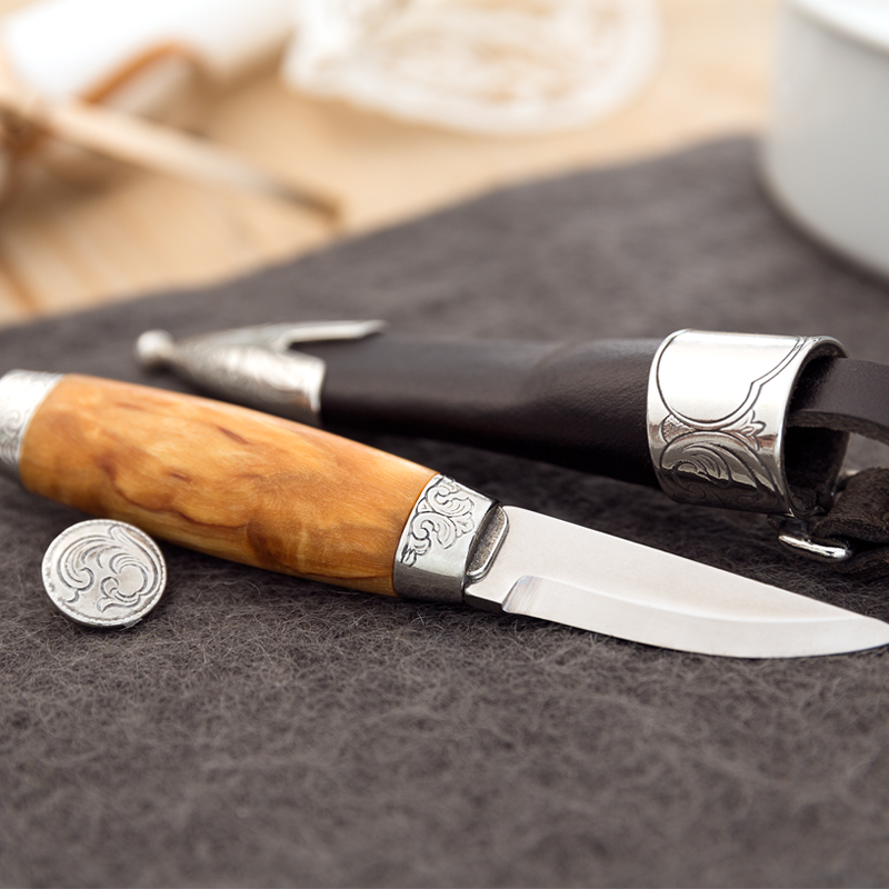 TOMMELITEN bunadskniv barn, sløvt blad - Bilde 1