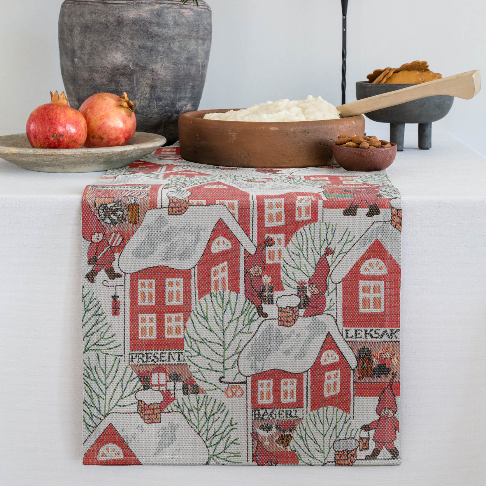 Løper Tomtebyn 35x120 cm - Bilde 2