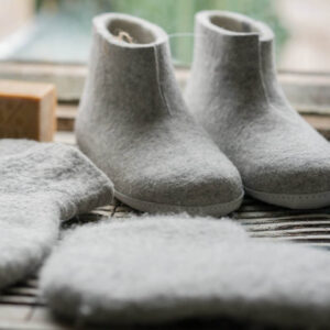 Boot ECO ankel barn, naturbrun - Bilde 5