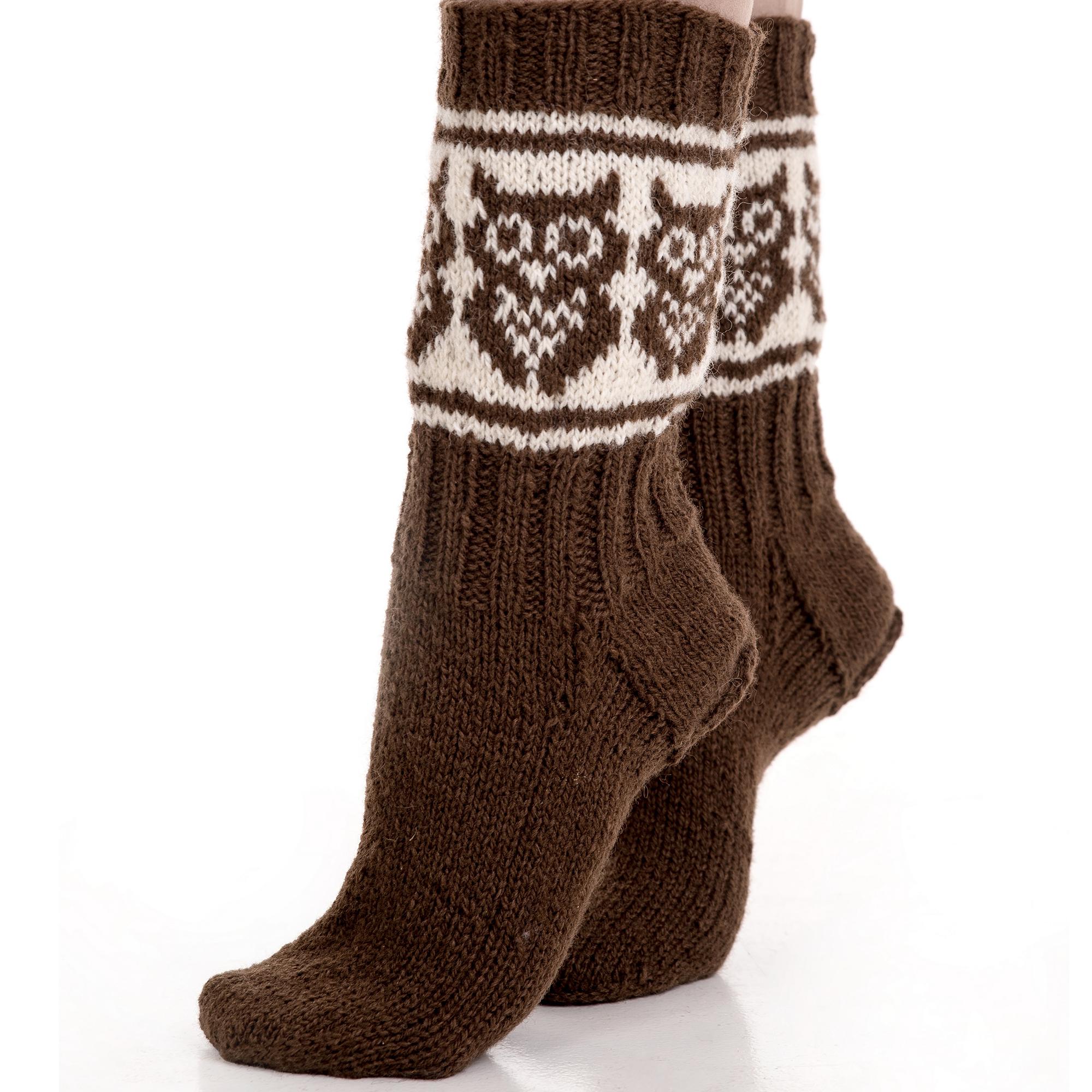 Strikkepakke Uglesokker - Bilde 1