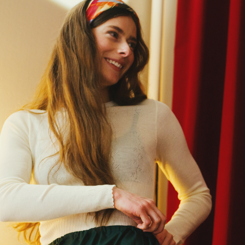 Lace Undershirt Champagne - Bilde 2