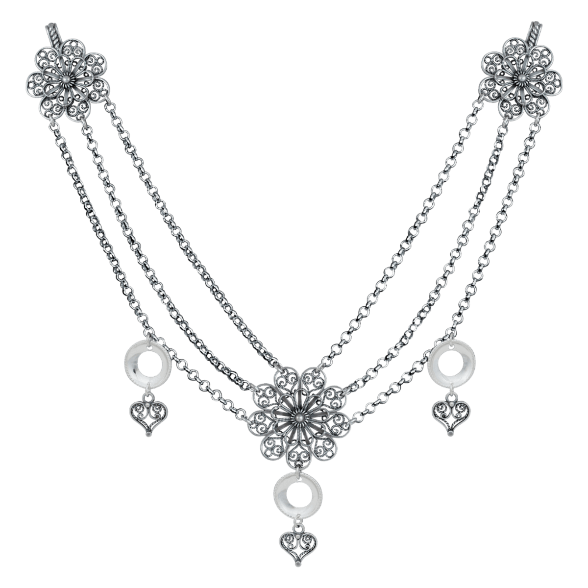 Kjede Hallingdal med 429 heng, oksidert - Bilde 1