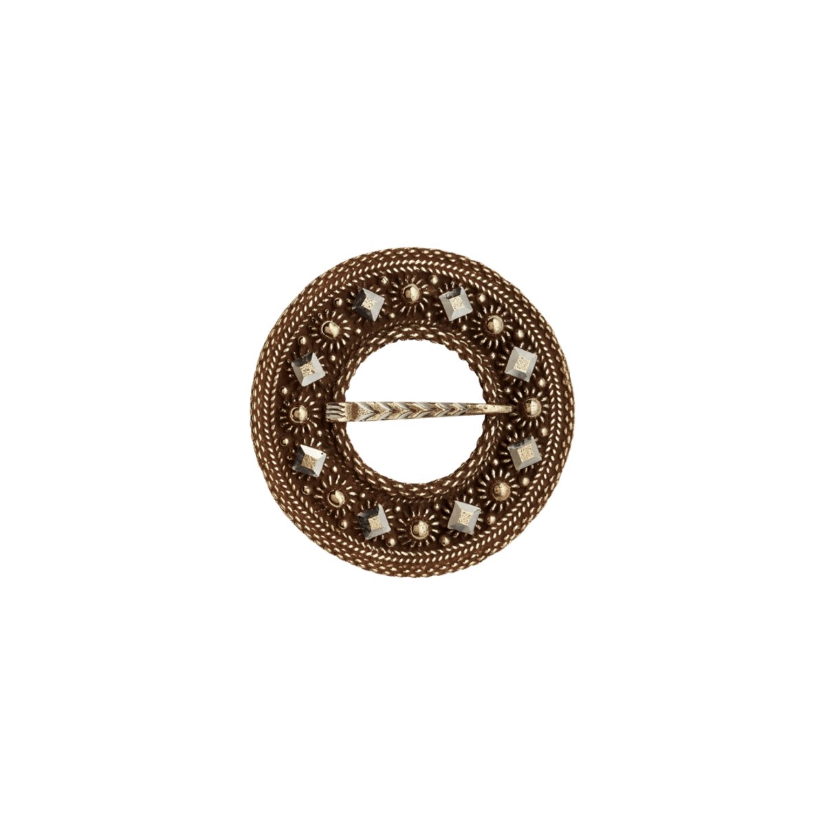 Halsring Telemark, gamalforgylt - Bilde 1