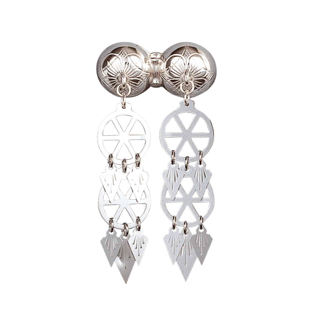 Halssølje Trøndelag med spirlauv, kvit - Bilde 1