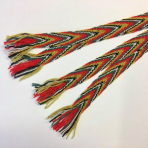 Materialpakke hosebånd til mannsbunad fra Vestfold mod Borre