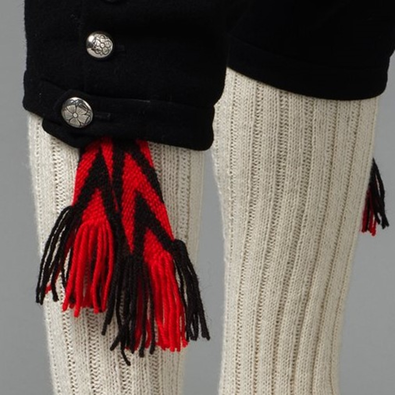 Materialpakke hosebånd til Vestfold mannsbunad - Bilde 3