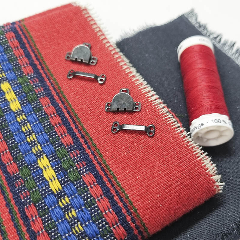 Omsømspakke til dame Oppdalsbunad - Bilde 1