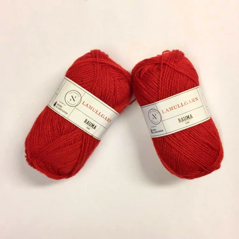 Materialpakke rød lue til Vestfold Husflidslags mannsbunad - Bilde 3