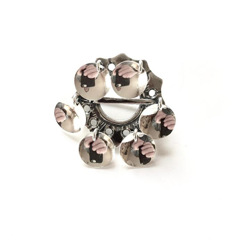 Liten Ringerike sølje med løv - Bilde 1