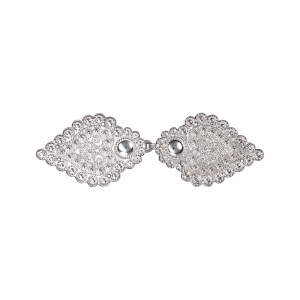 Cape/jakkespenne Agder med syhol, kvit