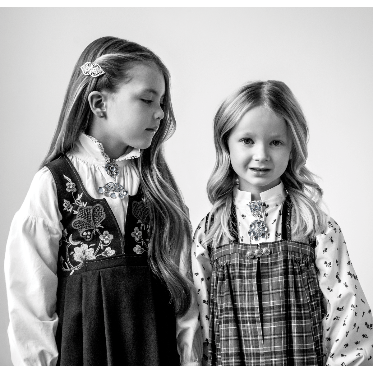 Olinenål med kruser, oksidert - Bilde 2